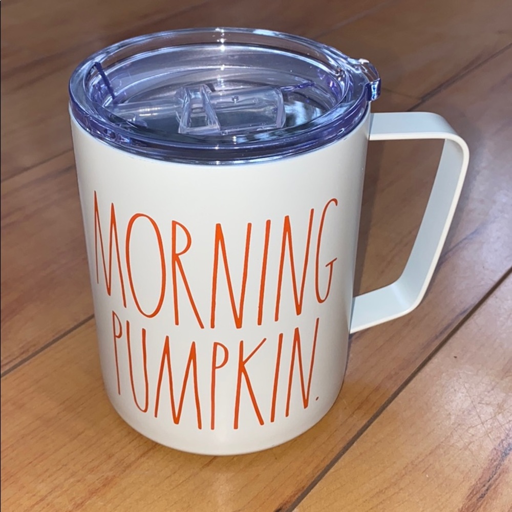 Rae Dunn Morning Pumpkin Tumbler